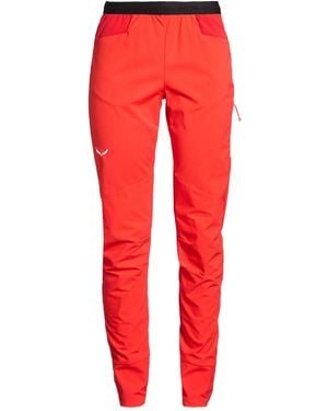 Salewa Pantalone - Rosso