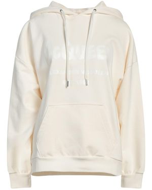 McQueen Ivory Sweatshirt Cotton - White