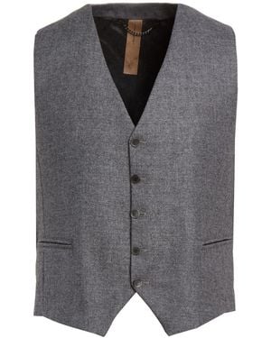 Messagerie Tailored Vest Wool, Acrylic, Polyamide, Cashmere - Gray