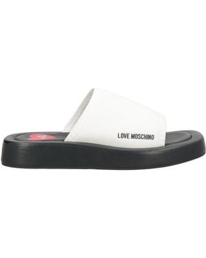 Love Moschino Sandals - White