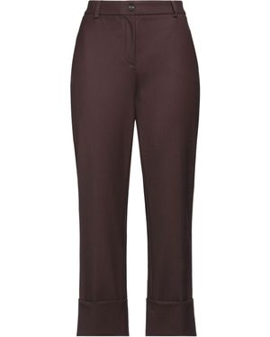 Via Masini 80 Trouser - Brown