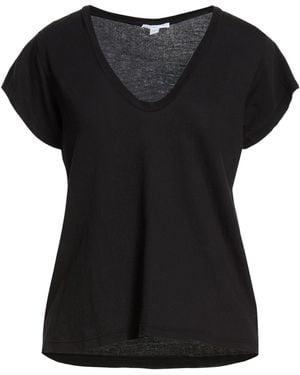 Alberta Ferretti Top Viscose, Polyamide - Black
