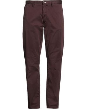 GANT Chocolate Pants Cotton, Elastane - Purple