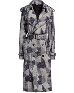Gcds Light Denim Outerwear Cotton - Gray