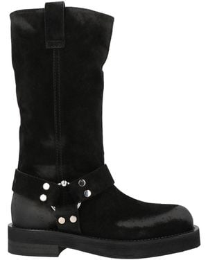 3JUIN BLACK レザー ALEXA ブーツ 3juin Alexa 115mm Leather Boots | Black | FARFETCH BH