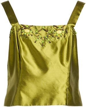 Clips Top Silk - Yellow