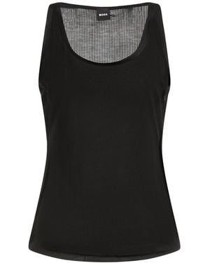 BOSS Tank Tops - Black