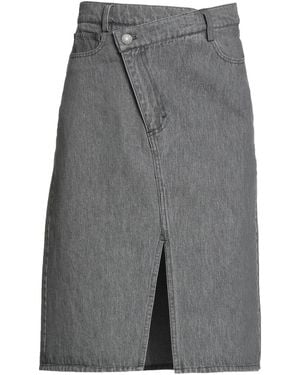 Designers Remix Denim Skirts - Grey