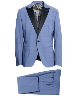 Tombolini Suit Polyester, Viscose, Elastane - Blue