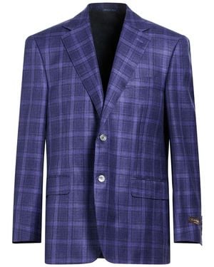 Canali Blazer Cupro - Blue