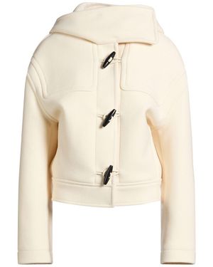 Jacquemus Coat Virgin Wool - Natural