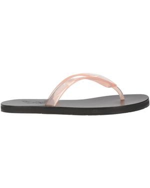 Ancient Greek Sandals Thong Sandal Rubber - White