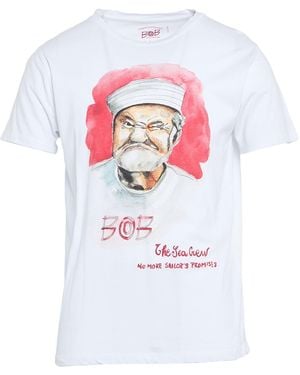 Bob T-Shirt Cotton, Elastane - White