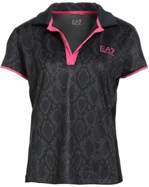 EA7 Polo Shirts - Black