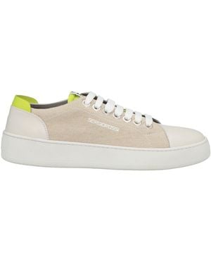 Sergio Rossi Sneakers Leather, Textile Fibers - White