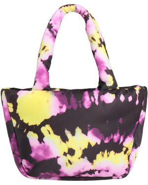 MSGM Handbag Textile Fibers - Pink