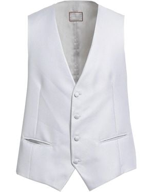 Pal Zileri Light Tailored Vest Polyester - White
