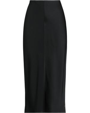 Ami Paris Midi Skirt Acetate, Viscose - Black