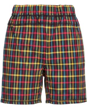 Peachy Den Shorts & Bermuda Shorts Polyester, Polyamide, Elastane - Blue