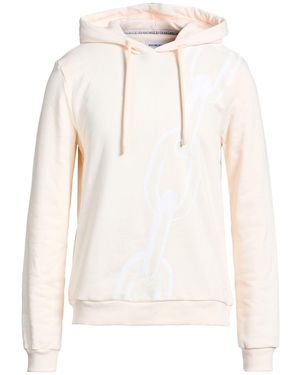 Bikkembergs Cream Sweatshirt Cotton - White