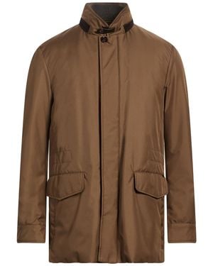Moorer Puffer Polyester - Brown