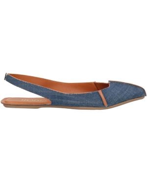 Rodo Ballet Flats Textile Fibers - Blue