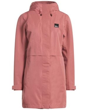 Jack Wolfskin Overcoat & Trench Coat Recycled Polyester - Pink