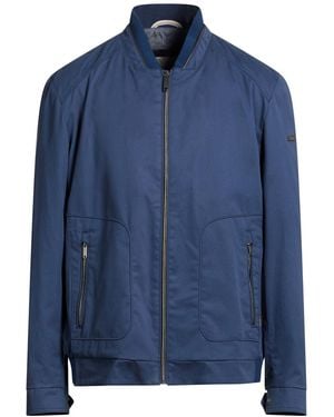 Bugatti Jacket Cotton, Elastane - Blue