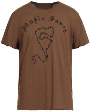 John Varvatos T-Shirt Pima Cotton - Brown