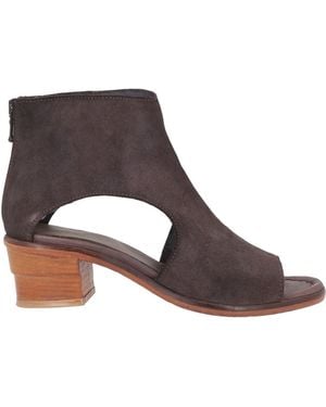 JP/DAVID Dark Ankle Boots Leather - Brown