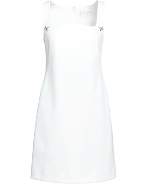 Genny Mini Dress Viscose, Polyamide, Elastane - White