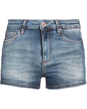 ARMANI EXCHANGE Denim Shorts Cotton, Polyester, Elastane - Blue