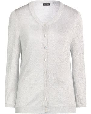 Charlott Cardigan Viscose, Cupro, Polyester - White