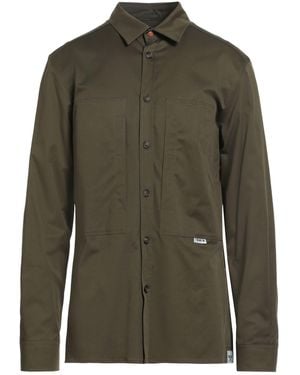 Berna Military Shirt Cotton, Elastane - Green