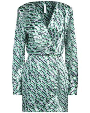 Imperial Ivory Mini Dress Polyester, Elastane - Green