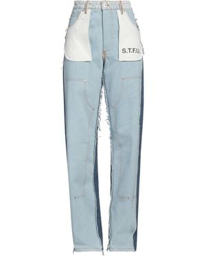 Heron Preston Pantaloni Jeans - Blu