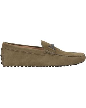 Tod's Loafers Leather - Grey