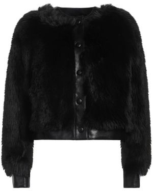 Twinset Shearling & Teddy - Black
