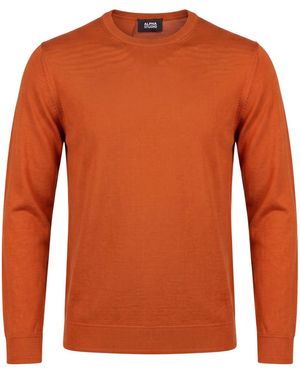 Alpha Studio Pullover - Orange