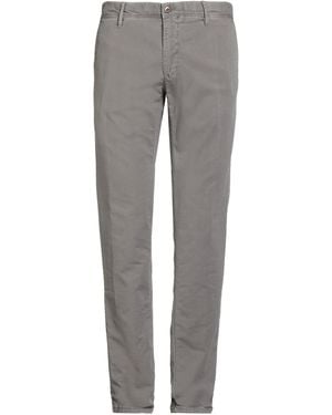 Incotex Trousers Cotton, Elastane - Grey