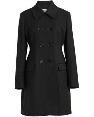 RED Valentino Coat Polyester, Viscose, Elastane - Black