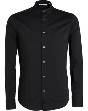 Daniele Alessandrini Shirt Cotton, Polyamide, Elastane - Black