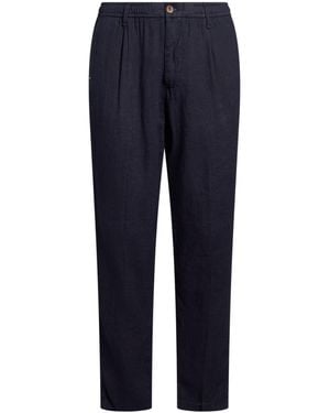 Squad² Trousers Linen - Blue