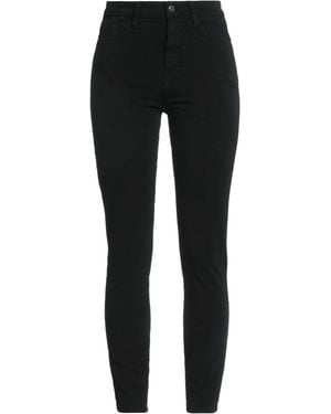 Guess Trousers Cotton, Elastane - Black