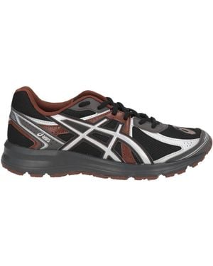 Asics Sneakers Textile Fibers, Synthetic Material - Black