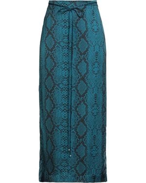 Ottod'Ame Trésor Maxi Skirt Viscose - Blue