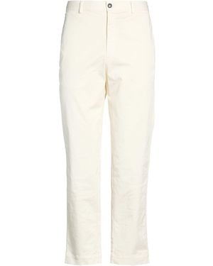 Grifoni Ivory Pants Cotton, Elastane - White