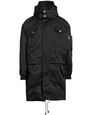 DSquared² Overcoat & Trench Coat Polyester - Black
