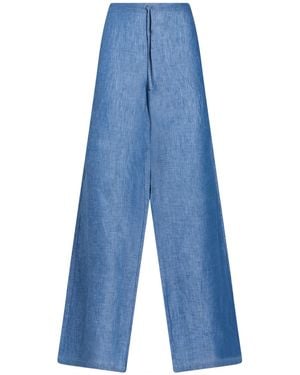 MARYBLOOM Trousers Linen - Blue