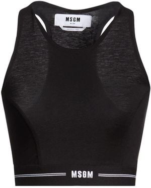 MSGM Top - Negro